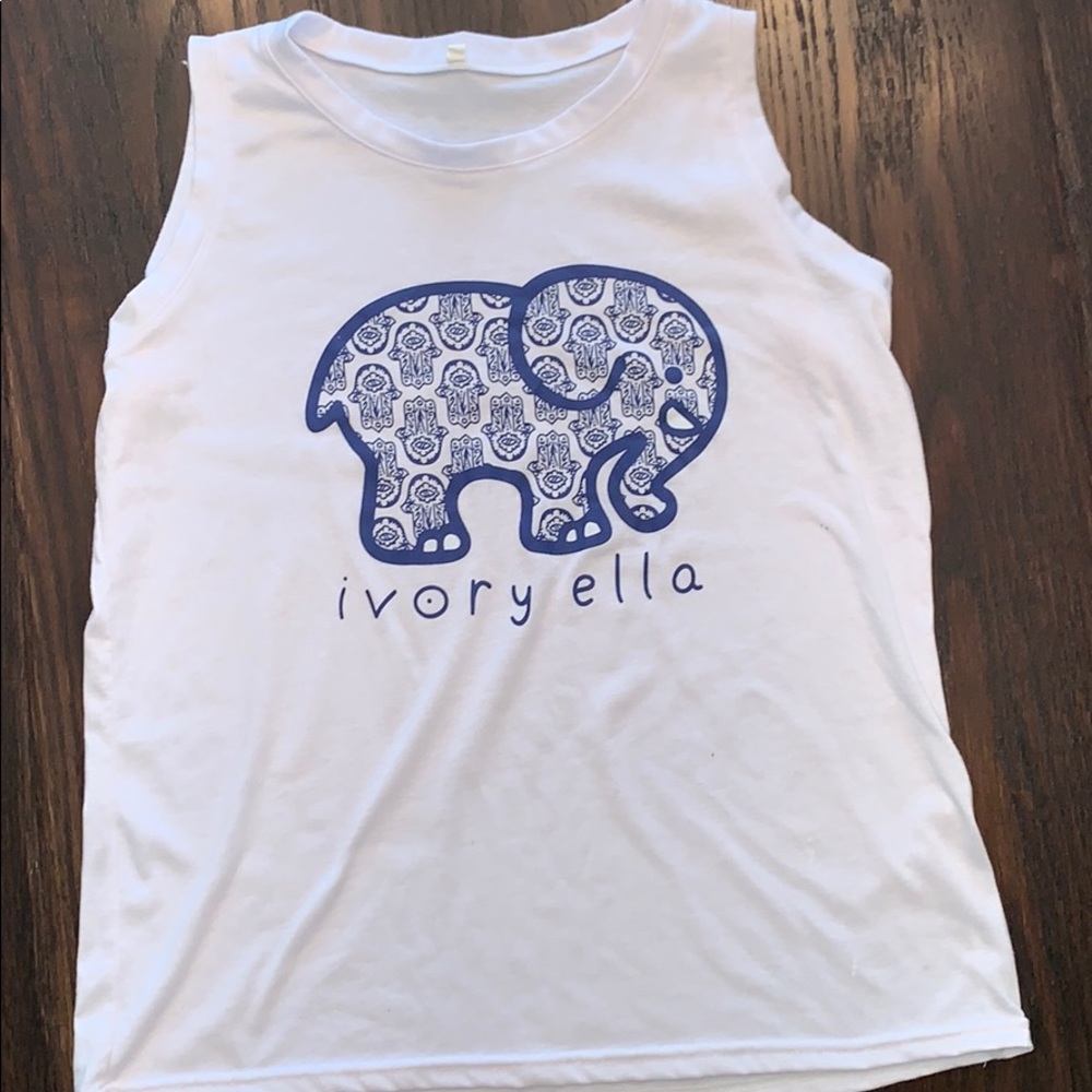 Ivory ella tank top